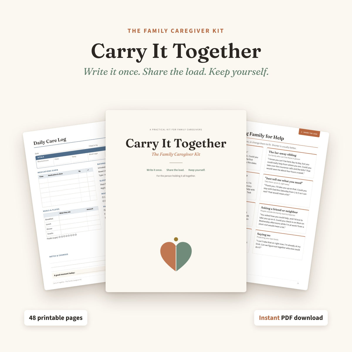 Carry It Together: The Family Caregiver Kit