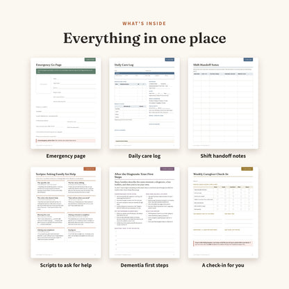 Carry It Together: The Family Caregiver Kit